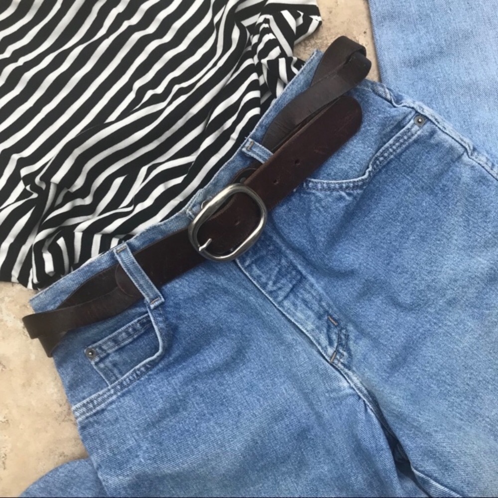 Vintage Bonjour High Waisted Jeans 12P